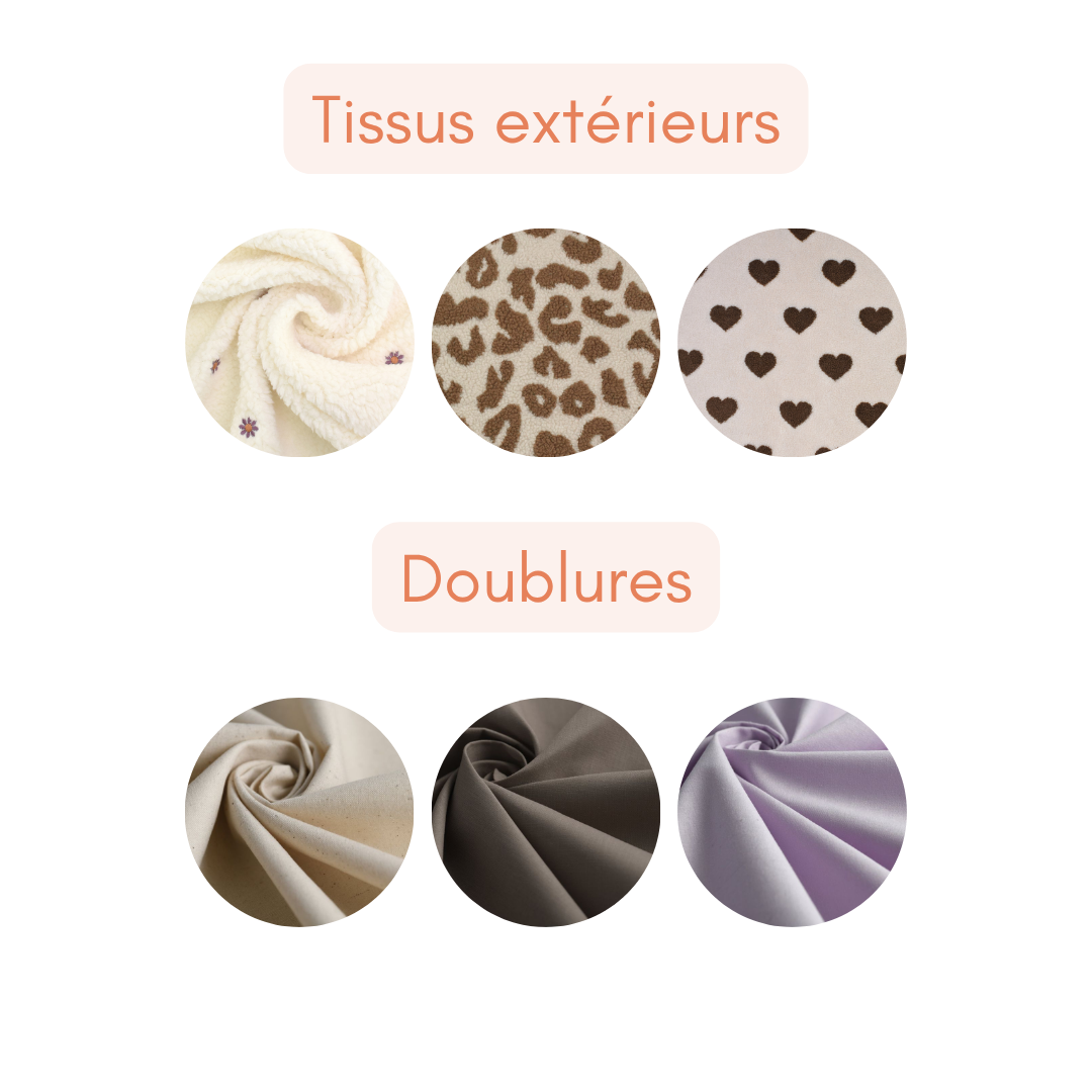 Maxi trousse de toilette bouclette - Je crée ma maxi trousse bouclette