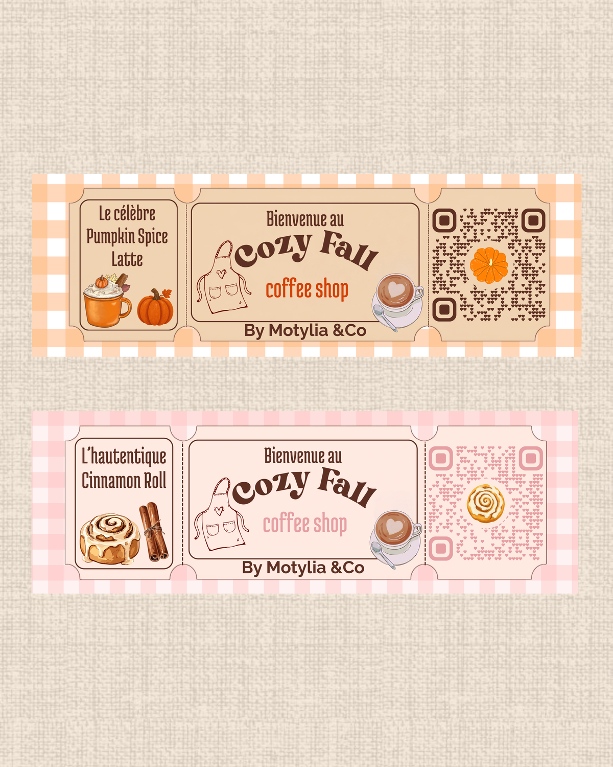 Marque-pages - Cozy Fall Coffee Shop ☕️🍁
