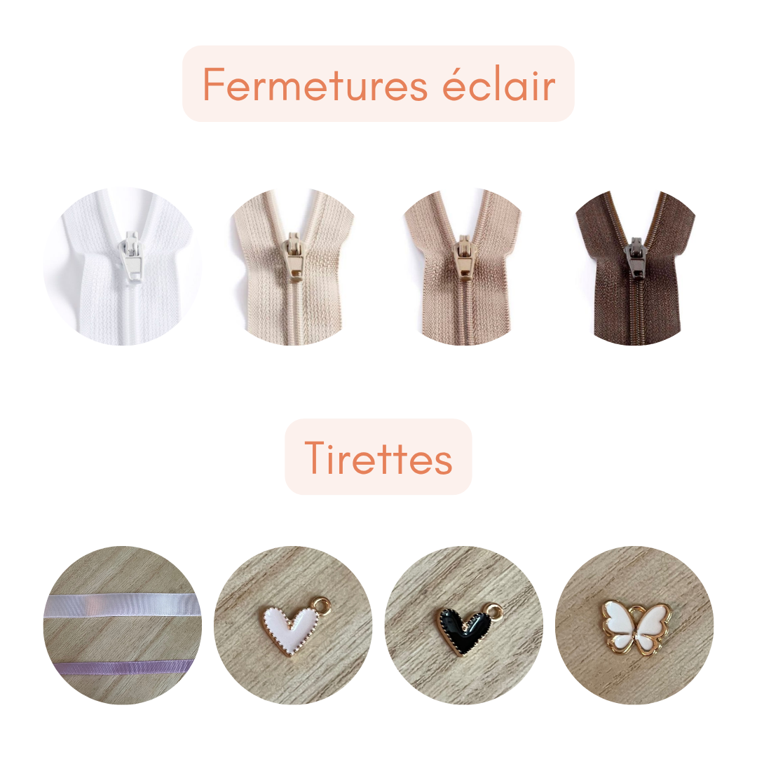 Maxi trousse de toilette bouclette - Je crée ma maxi trousse bouclette