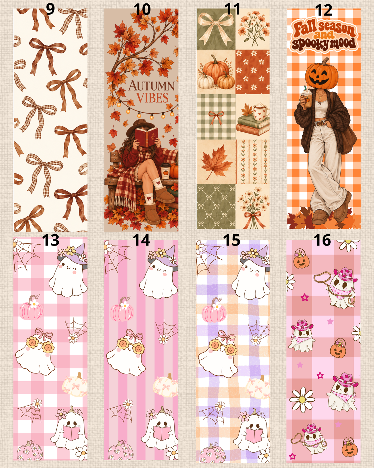 Marque-pages - Collection Automne 🍁🎃