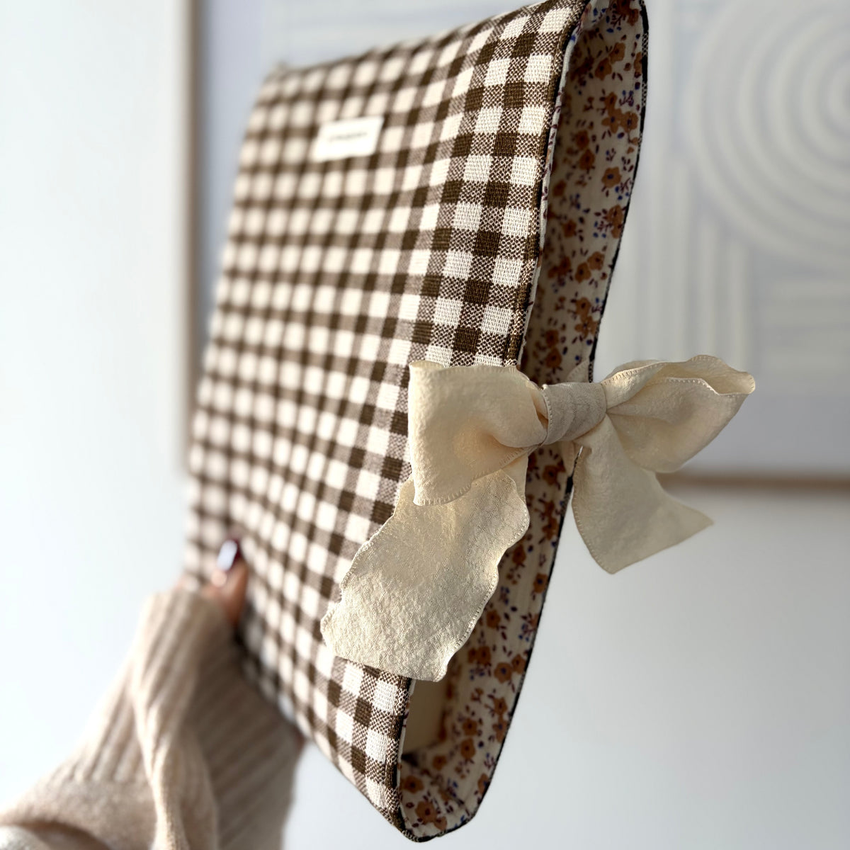 Pochette à livre - Mocha Cream