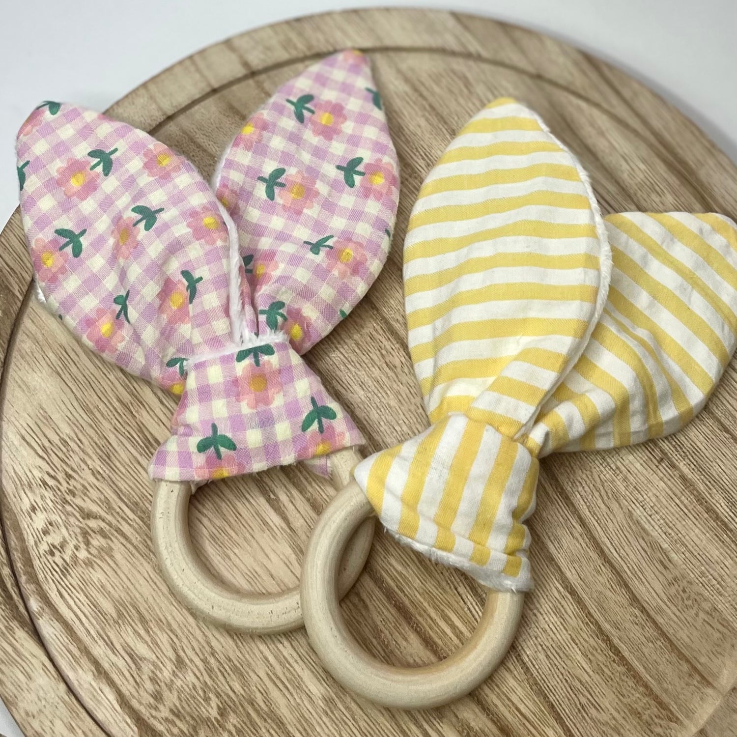 Anneau de dentition lapin - Les minis fleuris