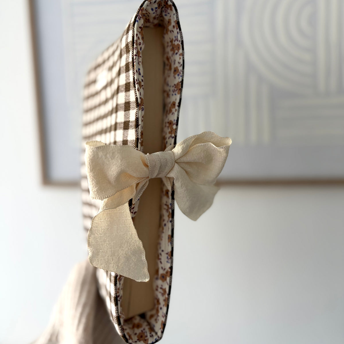 Pochette à livre - Mocha Cream