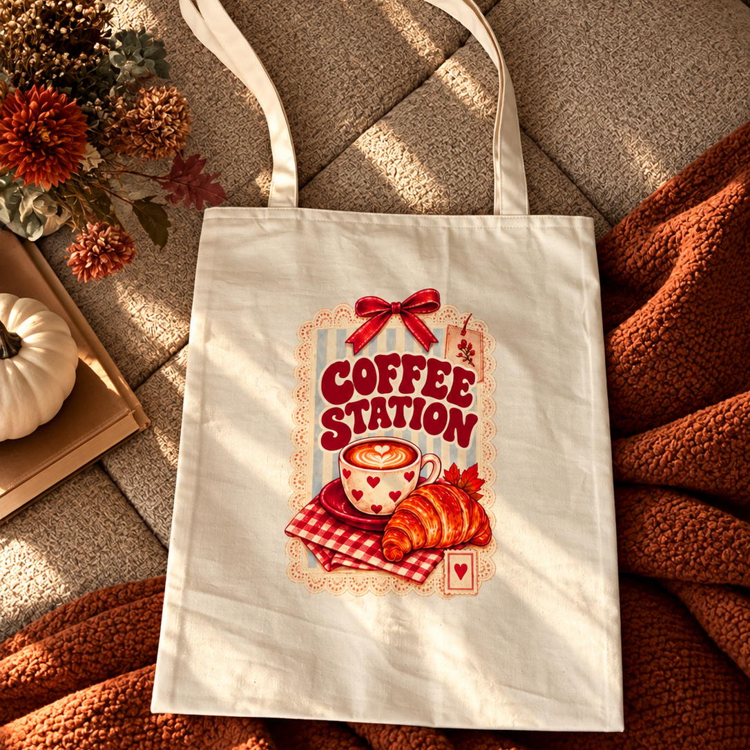 Tote Bag - Coffee Station