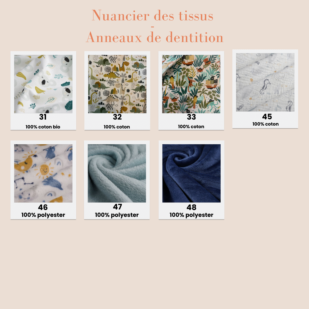 Anneaux de dentition lapin - Je crée l'anneau de mon tout-petit