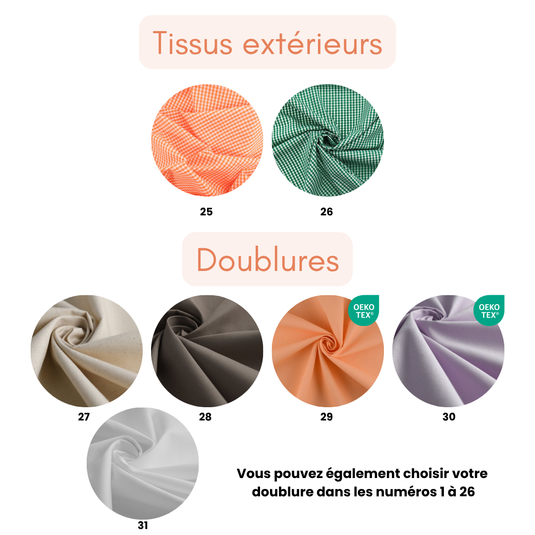 Pochette à livres - Je crée ma pochette à livres