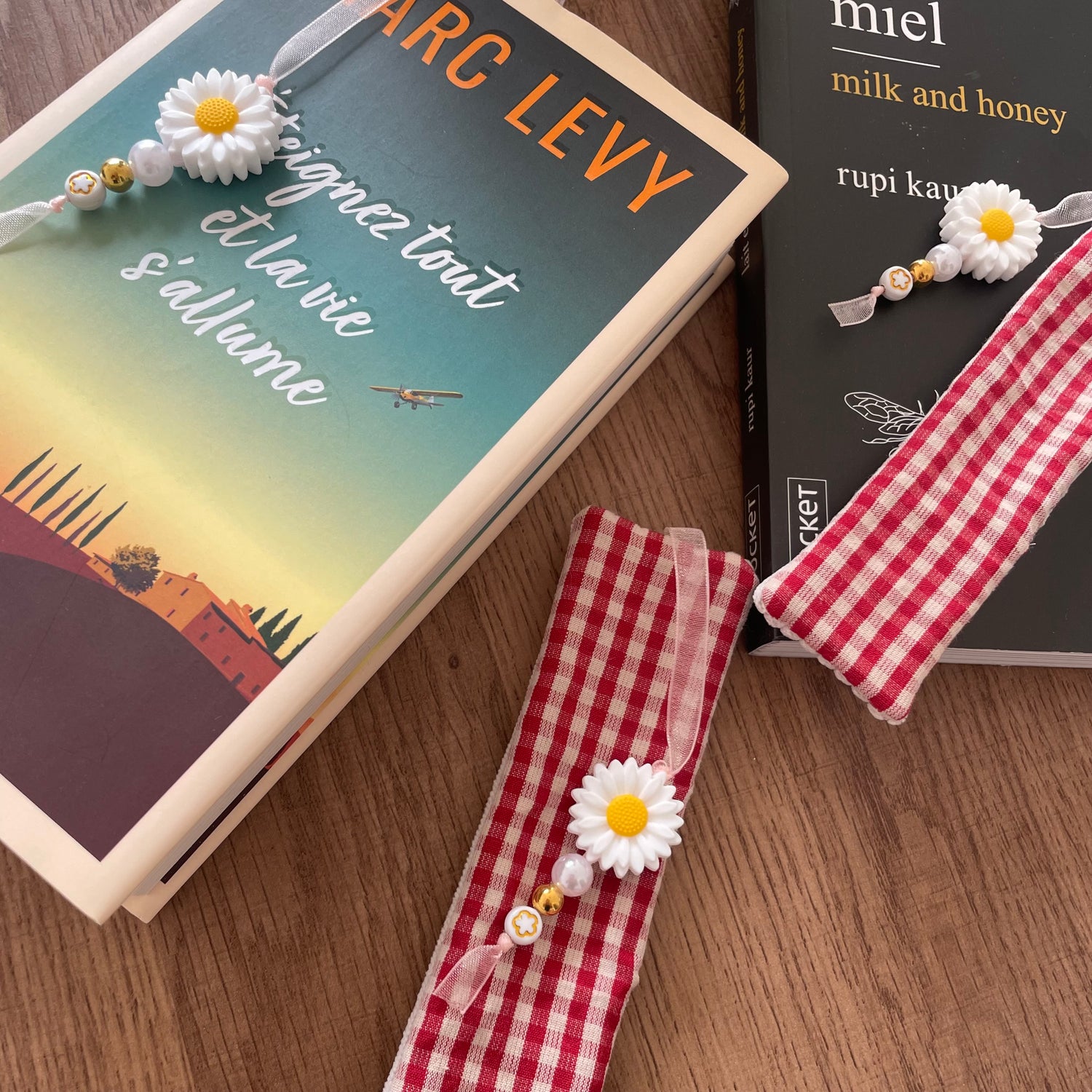 Marque page en tissu