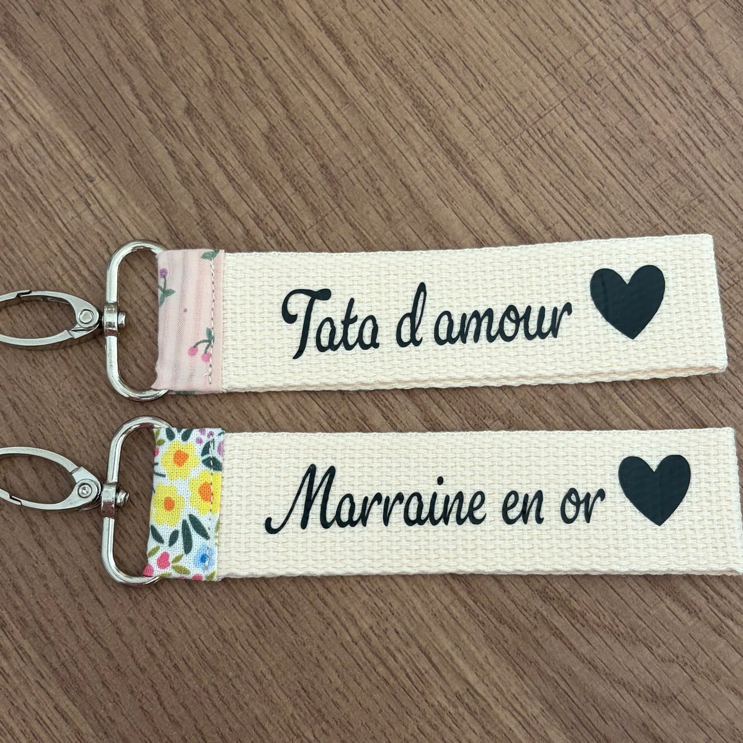 Porte-clés - Tata et marraine