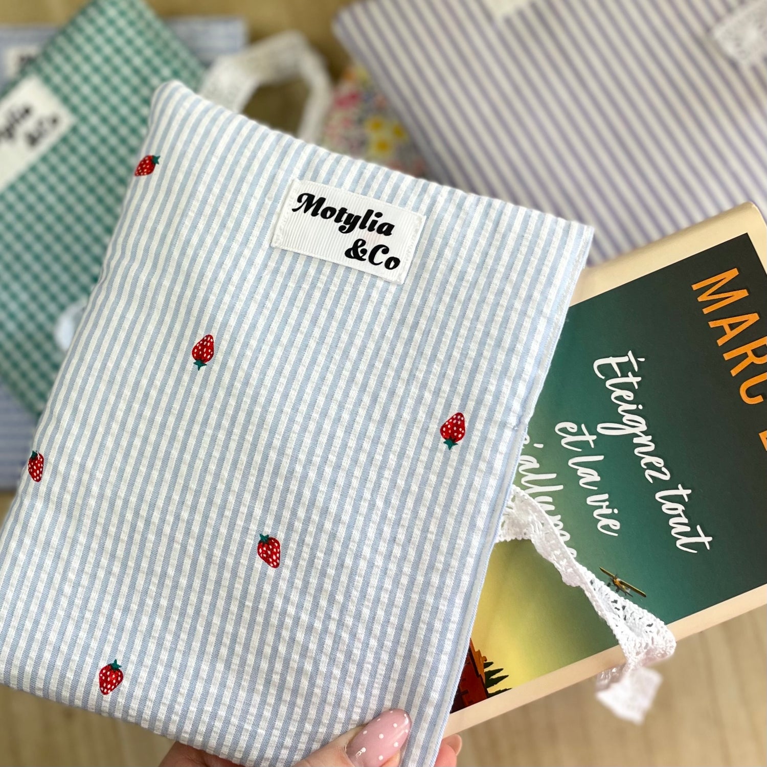 Pochette à livres - Je crée ma pochette à livres