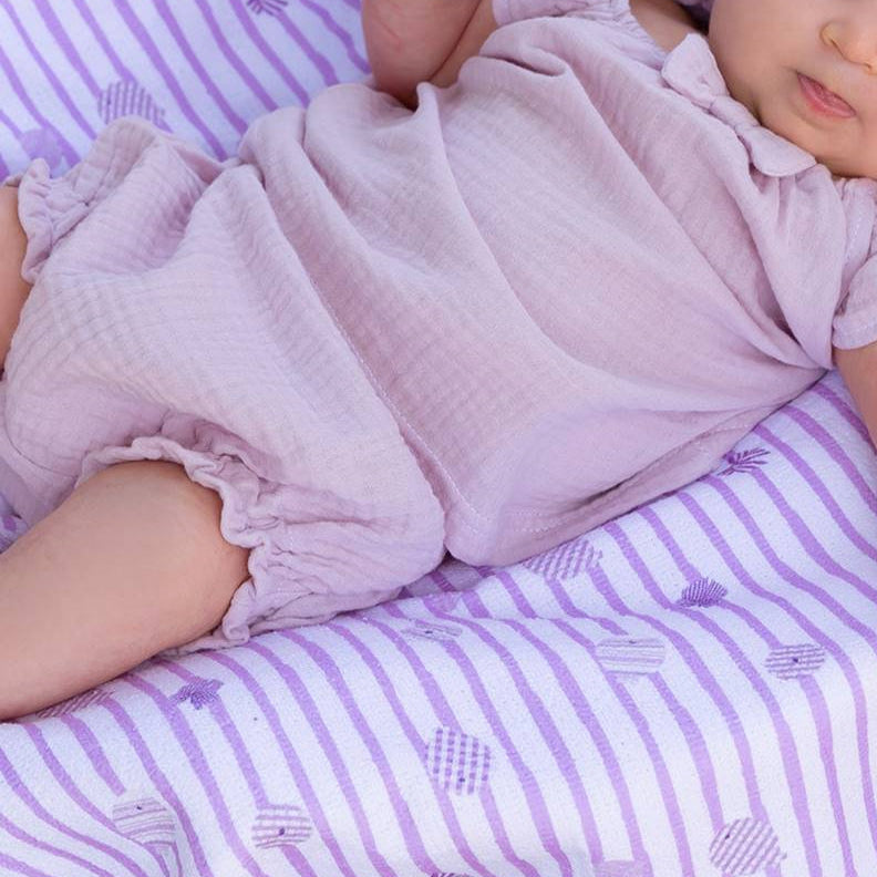 Ensemble haut et bloomer - Lila